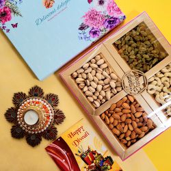 Luxury Nuts and Light Hamper to Punalur