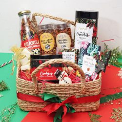 Delicious Christmas Delights Gift Hamper to India