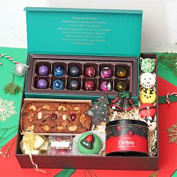 Assorted Chocolate Elegance Hamper to India