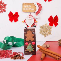 Handcrafted Christmas Chocolate Bar to Dadra and Nagar Haveli