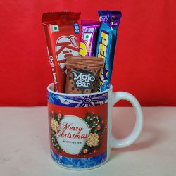 Christmas Mug N Sweet Chocolates Symphony to Alwaye