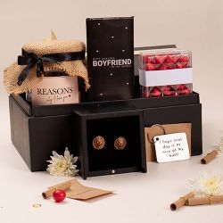 Romantic Delights Gift Hamper for Boyfriend