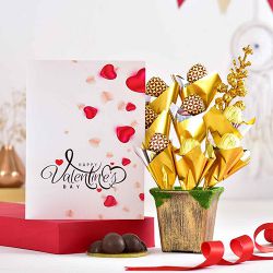 Love N Chocolate Delight Hamper to India