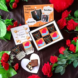 Exquisite Valentines Day Chocolates Assortment Box to Lakshadweep