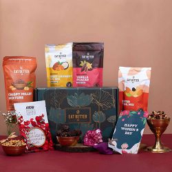 Empower Her Elegance  Wholesome Womens Day Gift Box