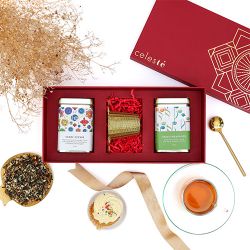 Tea Lovers Ensemble Gift Box to India