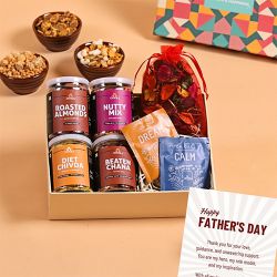 Luxe Fathers Day Treats Gift Box