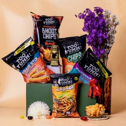 Indulgent Too Yumm Snacks Hamper to Muvattupuzha