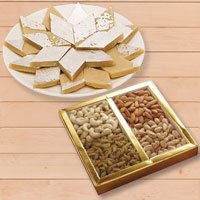 Diwali special dry fruits and sweets to Nipani