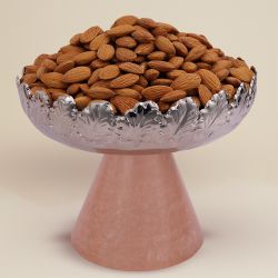 Premium Almond with Elegant Bowl