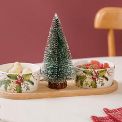 Charming Christmas Serving Platter