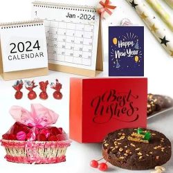 Divine Combination of New Year Gift Items with Fragrance of Winter