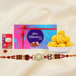 Rakhi with Chocolates n Sweets
