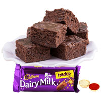 Delectable Cadbury Crackle N Brownie