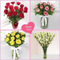 Sensational Flowery Room Valentine Gift
