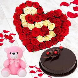 Romantic World of Love V-day Gift Arrangement