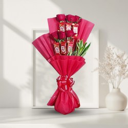 Chocolate Day Special Bouquet of Chocolate n Roses