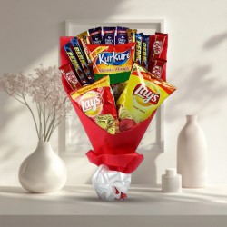 Chocolaty Splash X-Mas Bouquet Hamper to Tirur