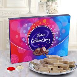 Haldirams Kaju Katli with Cadbury Celebration Pack