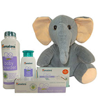 Exclusive Himalaya Baby Care Gift Hamper with Elephant Teddy to Alwaye
