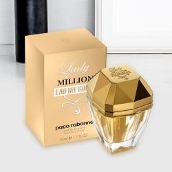 Arresting Selection of Lady Million Eau My Gold Eau de Toilette from Paco Rabanne