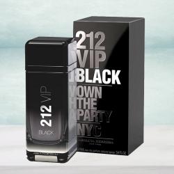 Exclusive Carolina Herrera 212 VIP Black Eau de Perfume for Gents to Alappuzha