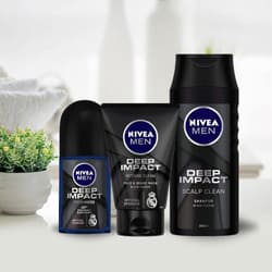 Beautifying Nivea Men Deep Impact Deodorant Roll On to India