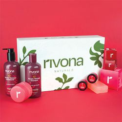 Rivona Naturals Keratin Therapy Beauty Gift Set to Taran Taaran