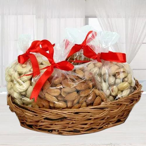 Special Basket of Premium Dry Fruits to Rajamundri