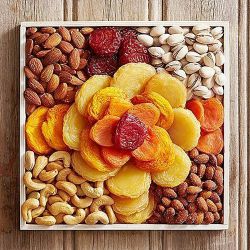 Exquisite Mixed Dry Fruits Tray for Moms Day