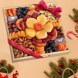 Blissful Assorted Nutty Treats Basket to Nipani