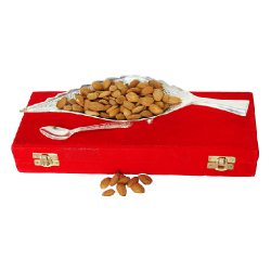 Hearty Retirement Gift of Leafy Nuts to Chittaurgarh