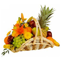 Fresh Fruits Basket 5 Kg to Rajamundri
