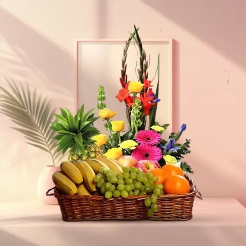 Splendid mixed Flowers including delicious Fresh F... to Nipani