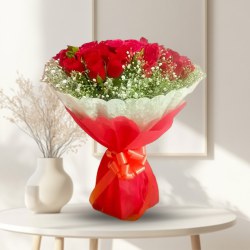 Elegant 20 Red Roses Bouquet