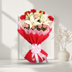 Joyous Bouquet of Elegant Flowers