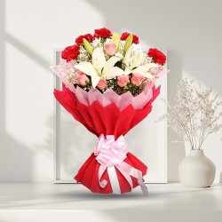 Euphoric Bouquet of Enchanting Flowers