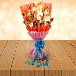 Wonderful Bouquet of Gladiolus N Cadbury 5 Star
