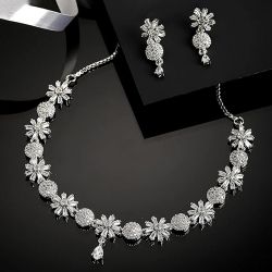 Attractive AD Jewellery Set to India