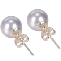 Lovely Blue Hued Pearl Tops Earring Set to Jewellery_worldwide.asp