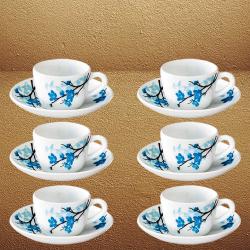 Special Larah By Borosil 12pc Cup n Saucer Set to Nipani
