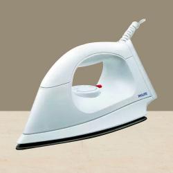 Classic Philips Dry Iron in White Color to Tirupati