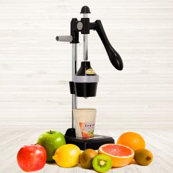 Trendy CHEFWARE Instant Hand Press Citrus Juicer in Black to Sivaganga