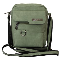 Stunning Sling Bag for Men in Green to Hariyana