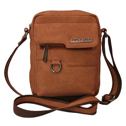 Fashion Flare Tan Sling Bag for Men to Sivaganga