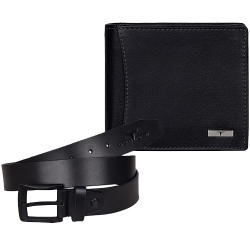 Amazing Mens Leather Wallet N Belt Combo