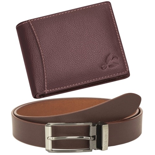Admirable Combo of Wallet N Belt for Him from Horn... to Nipani