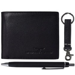 Classic Urban Forest Wallet with Keyring N Pen Combo for Men to Sivaganga