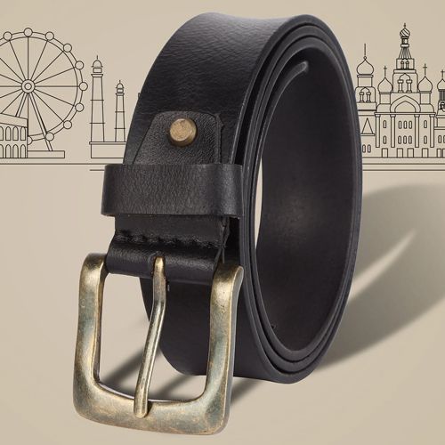 Trendy Leather Belt for Men to Perintalmanna