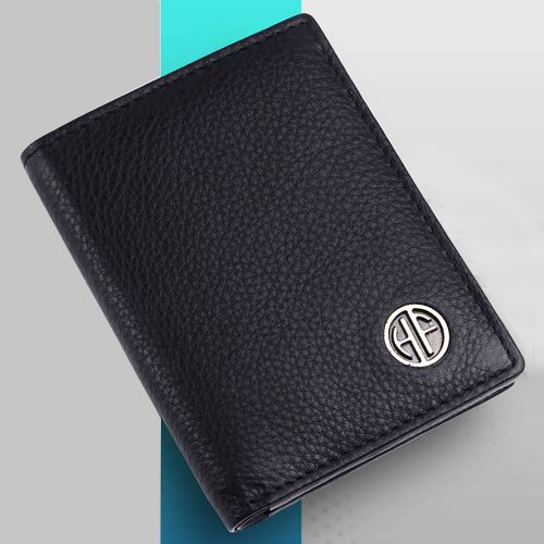 Trendy Leather RFID Protected Bi Fold Wallet to Nipani